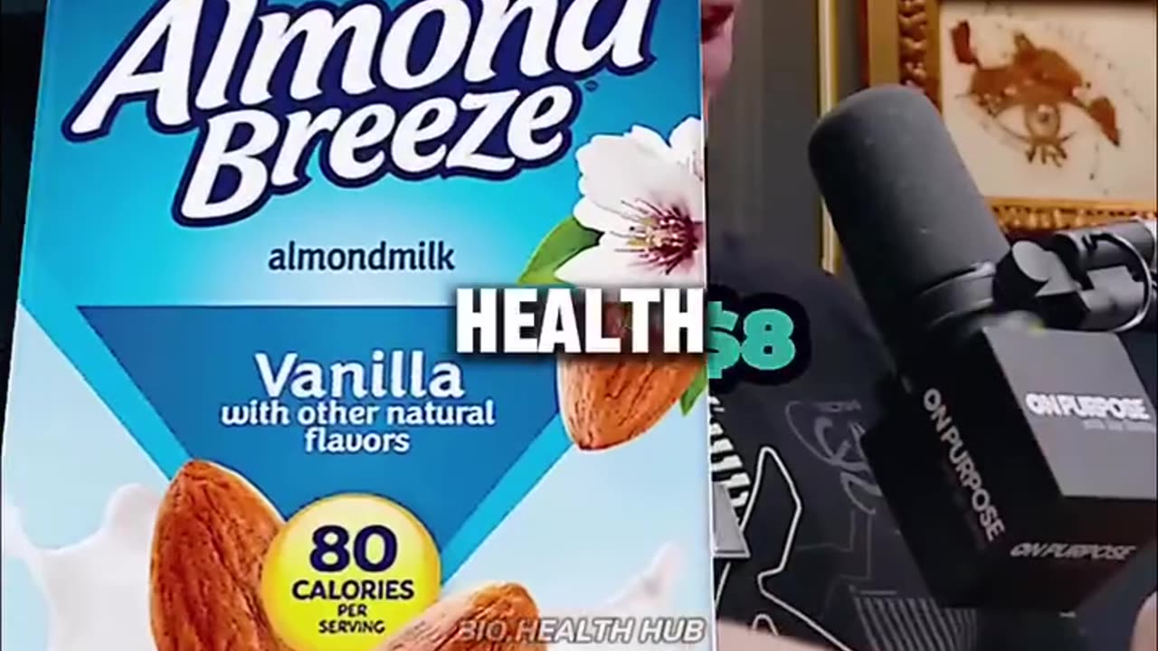 Almond milk and most food you believe are healthy are Poison