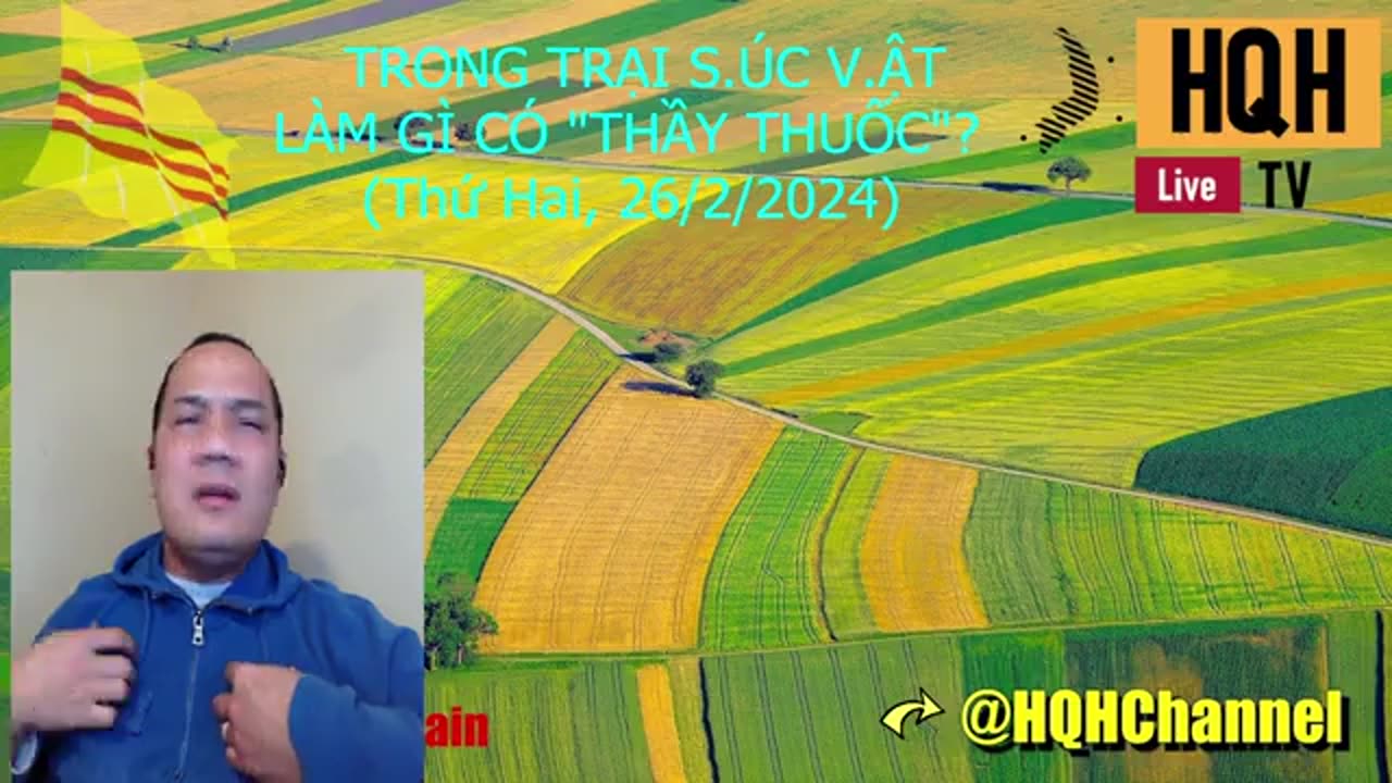#Talkshow26FEB24.# NB2N. Trong trại s.úc v.ật củng có Thầy Thuốc ?