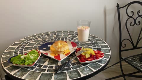 The 4th Of July - Made Breakfast For Me!