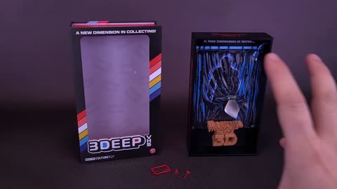Culture Fly 3DEEP VHS Friday the 13th Part 3 3D Poster Art Collectible