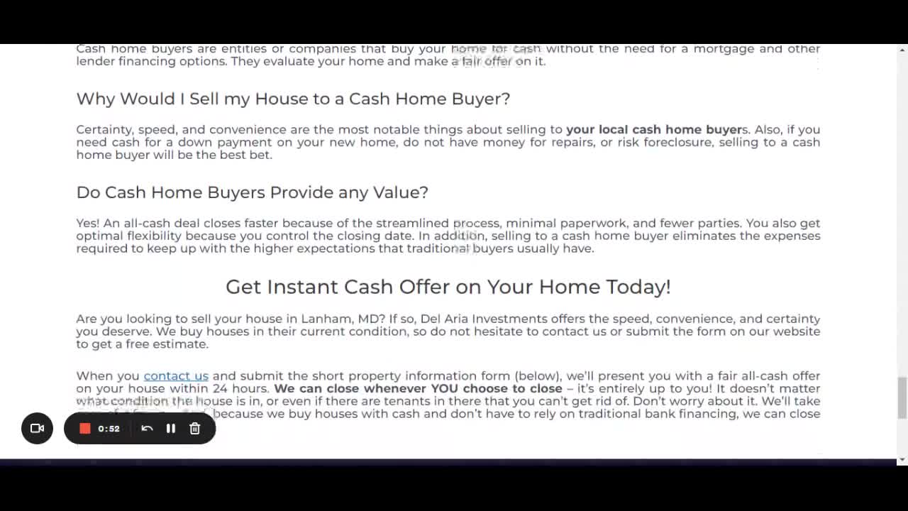 We Buy Houses Fast for Cash Lanham Md