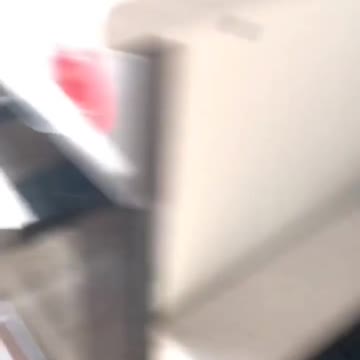 This cat is desperate to eat something instantly!