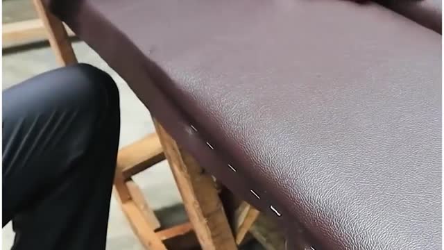 How to make the latest leather sofa yourself