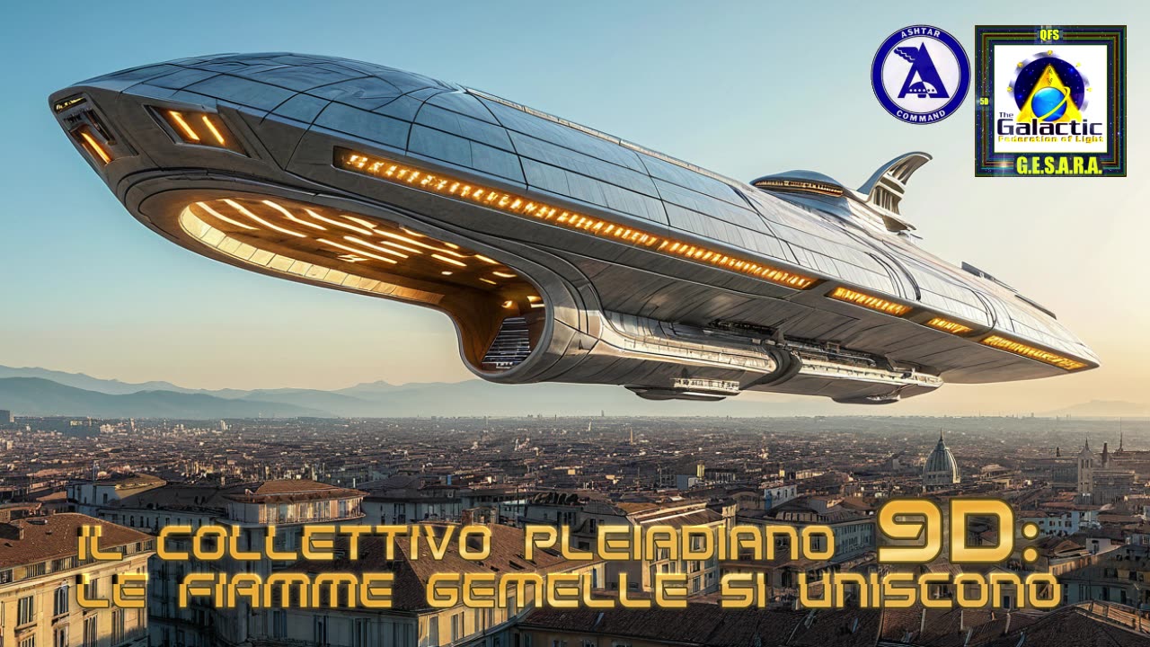 New 01/10/2024 Il collettivo pleiadiano 9D: le fiamme gemelle si uniscono