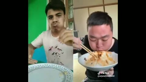 Funny Food Challange On TikTok | Who will win INDIA Vs CHINA