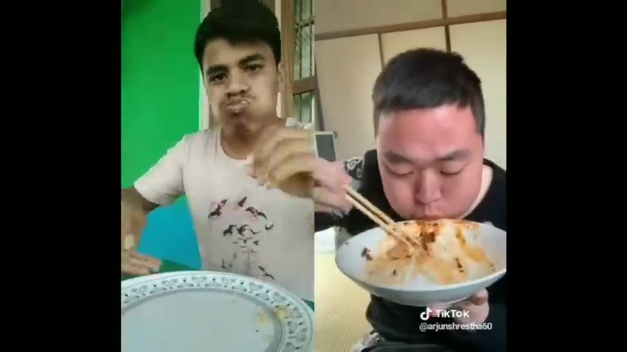 Funny Food Challange On TikTok | Who will win INDIA Vs CHINA