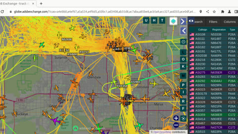 More KPHX gang banging - FDY354 aka N416TW - Jan 26th 2024 -