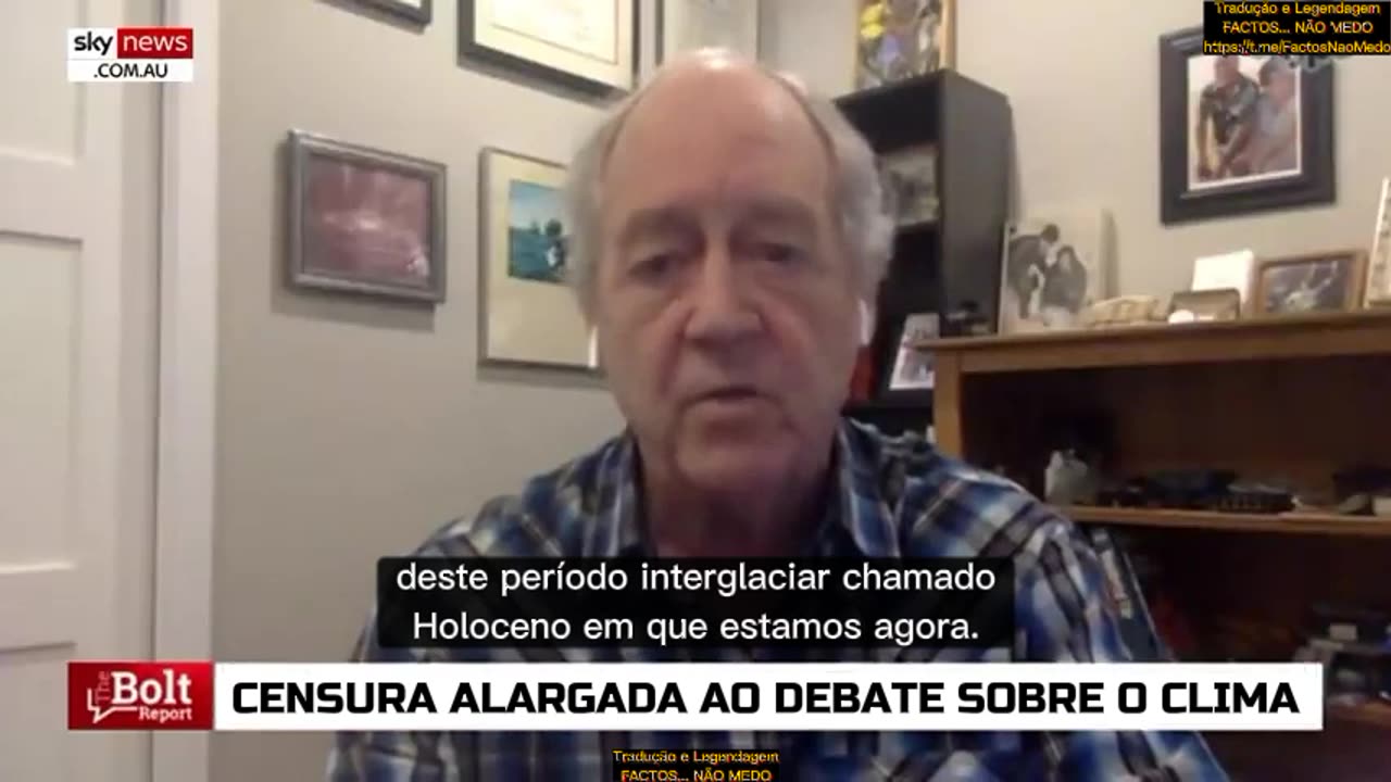 🎬💥DR. PATRICK MOORE, CO-FUNDADOR GREENPEACE: A CATÁSTROFE CLIMÁTICA É TOTALMENTE INVENTADA💥🎬