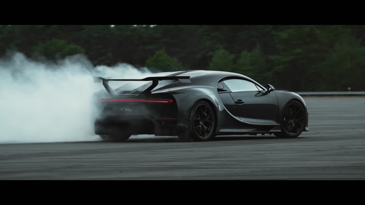 Bugatti high speed and drift