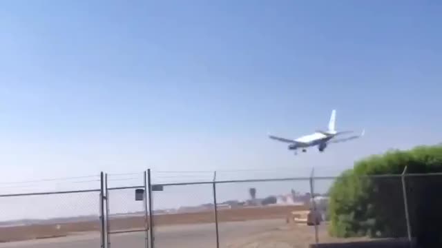 Perfect Timing! Video 2/2 POTUS Air Force One Flyover in California.