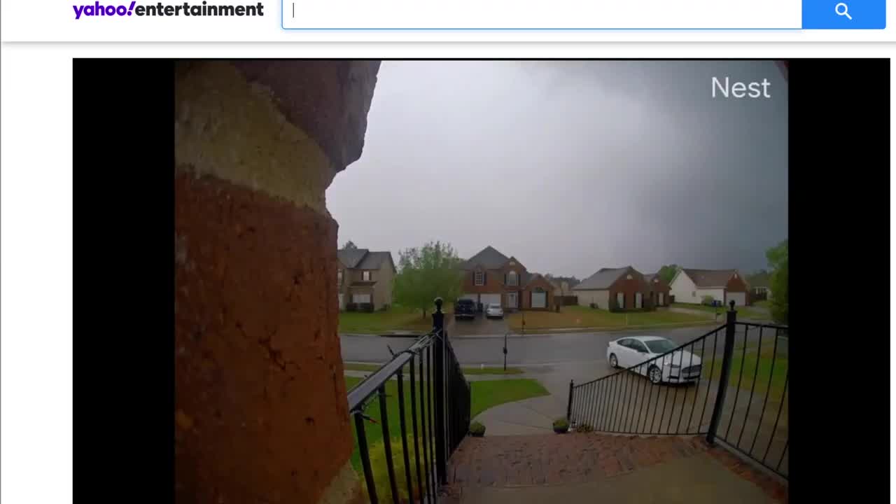 a camera captures dark clouds moving quickly