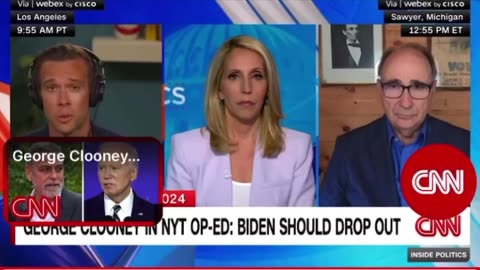 George Clooney calls for Biden to drop out of the race