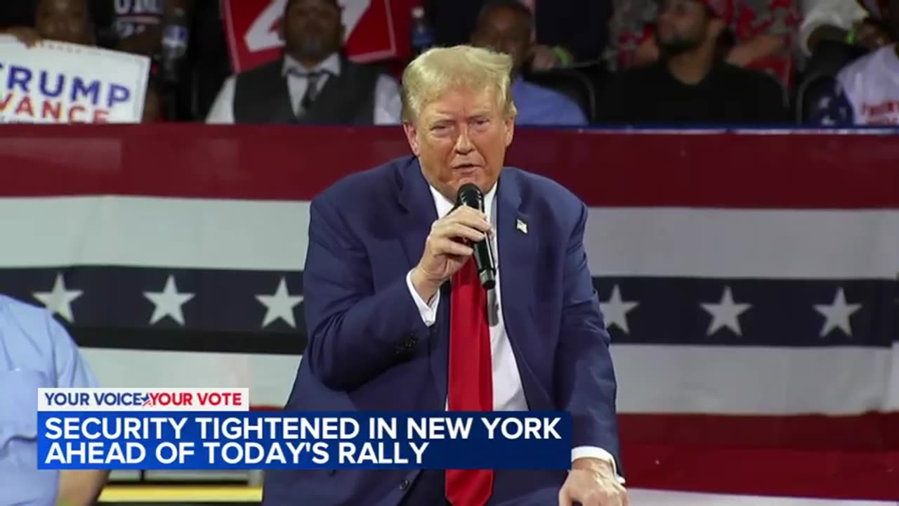 Trump holds first event since an apparent assassination attempt