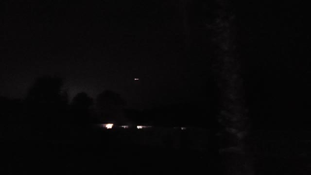 Filmed UFO From My Back Yard!