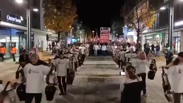 Switzerland with their unique and loud protest against c0vid passports 7/11/21