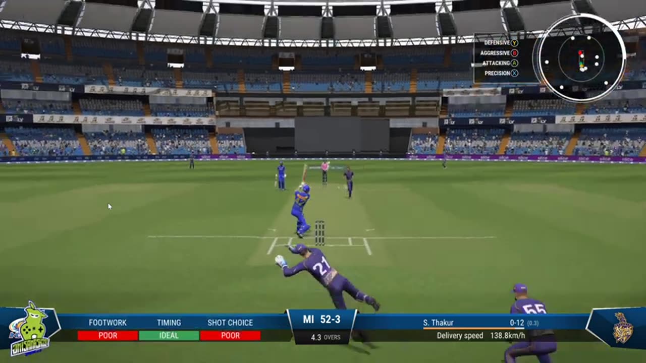 CRICKET 24 PC GAMEPLAY | MUMBAI INDIANS VS KOLKATA KNIGHT RIDERS