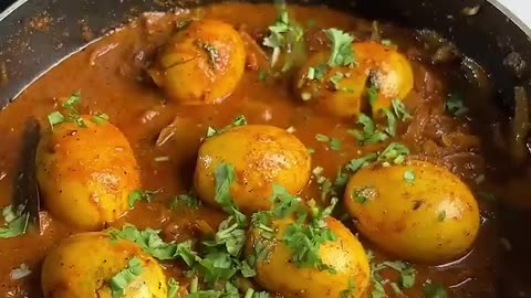 Dhaba style egg curry #short