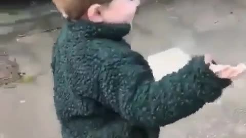 Quarantine bored baby