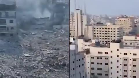 Gaza,before and after
