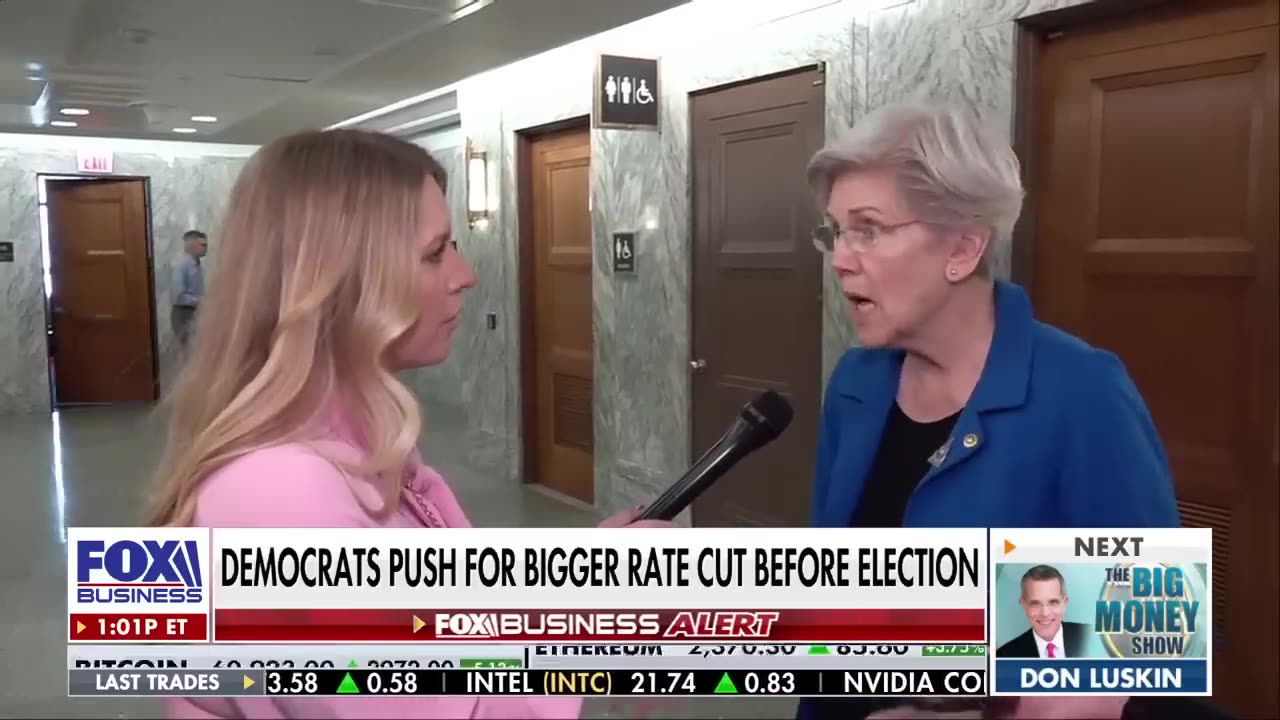 Democrat demands Fed chief prove he's not making 'deliberate effort' to crash economy