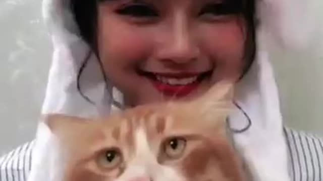 The Cat| My sister and the cat!!!