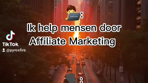 Begin Nu Met Affiliate Marketing!