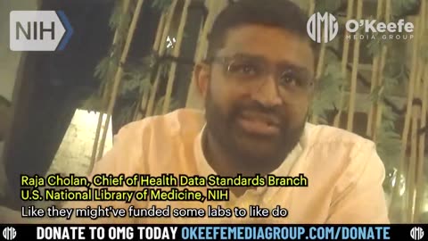 NIH Chief Raja Cholan caught on tape admitting their Covid measures were "completely made up"