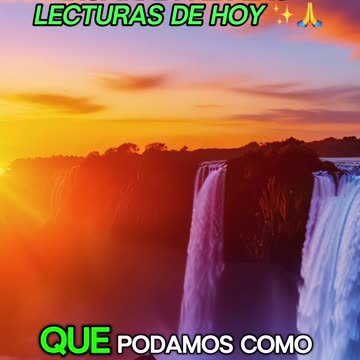 🙏✨Oración Inspirada en las Lecturas de Hoy ✨🙏