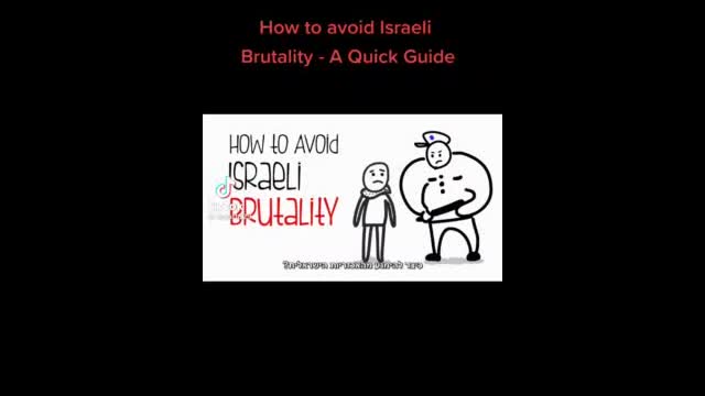 How To Avoid Israeli Brutality