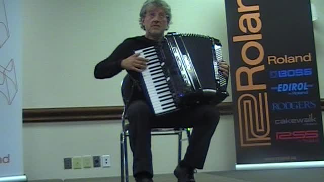 Sergio Scappini Roland Accordion Concert Sep 11 2010 Burlington Ontario