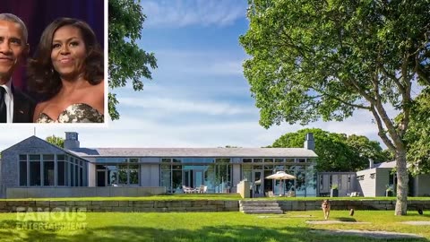 Barack Obama _ House Tour _ 11.75 Million Massachusetts Mansion