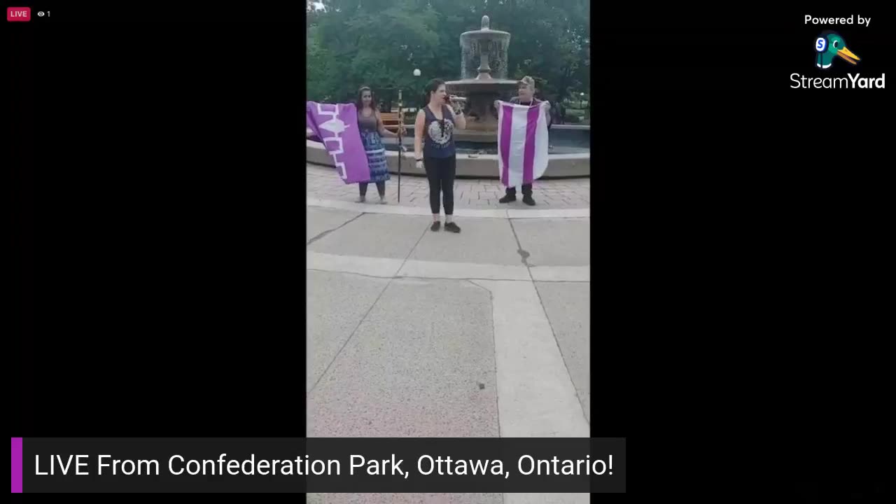 🪬TRUUTHISTORY🪶 - LIVE From Ottawa, Ontario - Two Row Wampum Confederation Park Event!