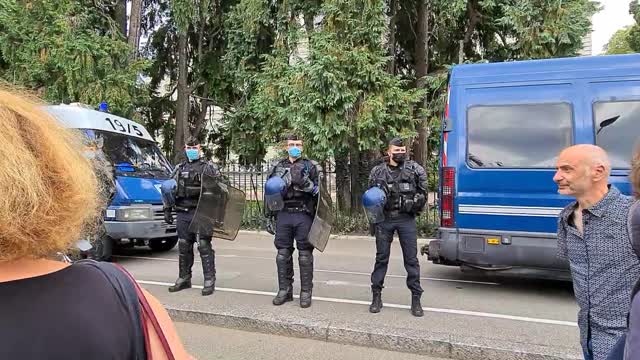 Manifestation Annecy le 04 09 2021