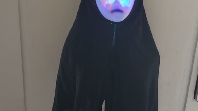 Halloween Hanging Ghoul Lights and Sounds Haunted Decoration