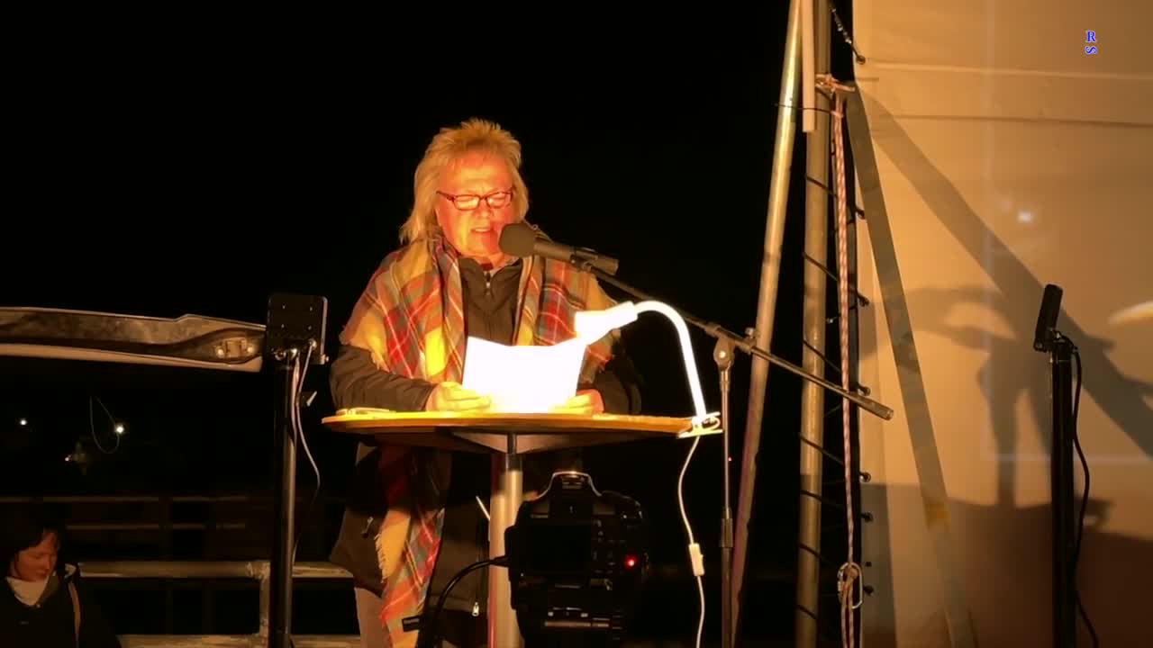 Wolgast: Rede von Sabine 22-02-2022