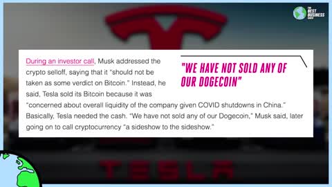 Tesla Sold 75% Of Their Bitcoin!