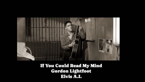 IF YOU COULD READ MY MIND (excerpt) Gordon Lightfoot ~ Elvis A.I. Voice.