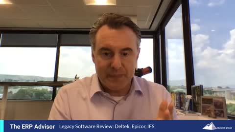 Legacy Software Review: Deltek, Epicor, IFS - The ERP Advisor Podcast Episode 56