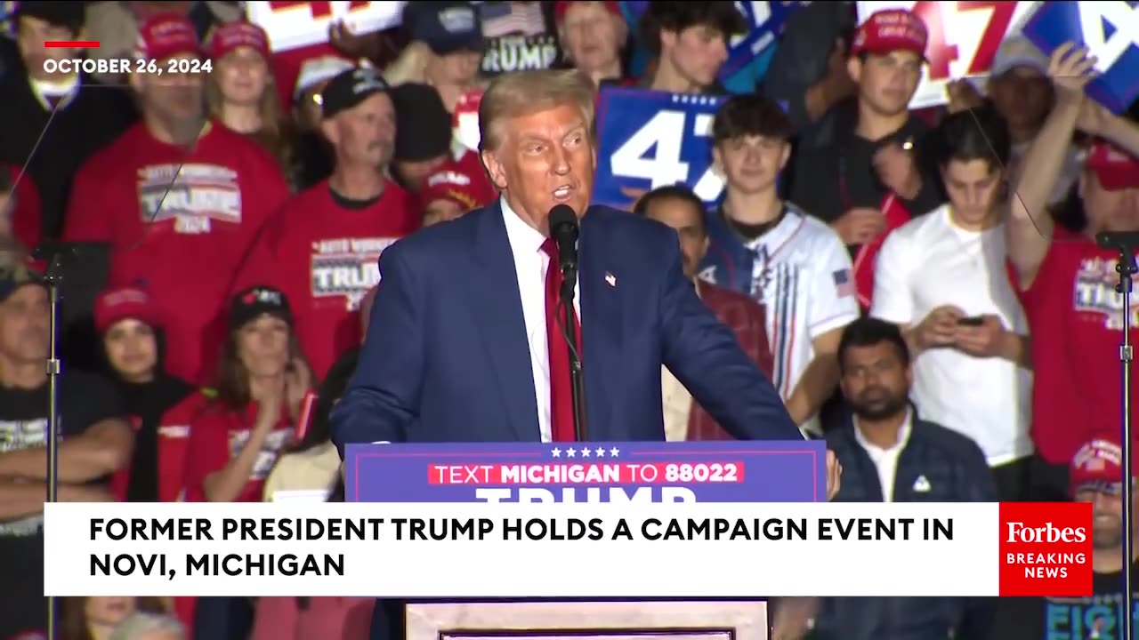 Trump Proclaims The Whole World Will Talk About 'Michigan Miracle' And 'Stunning Rebirth Of Detroit'