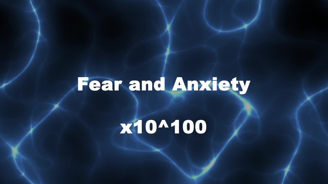 Amplified Reiki [AR] for Fear and Anxiety - 10^100 x Stronger Energy