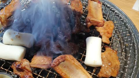 Korean pork barbecue