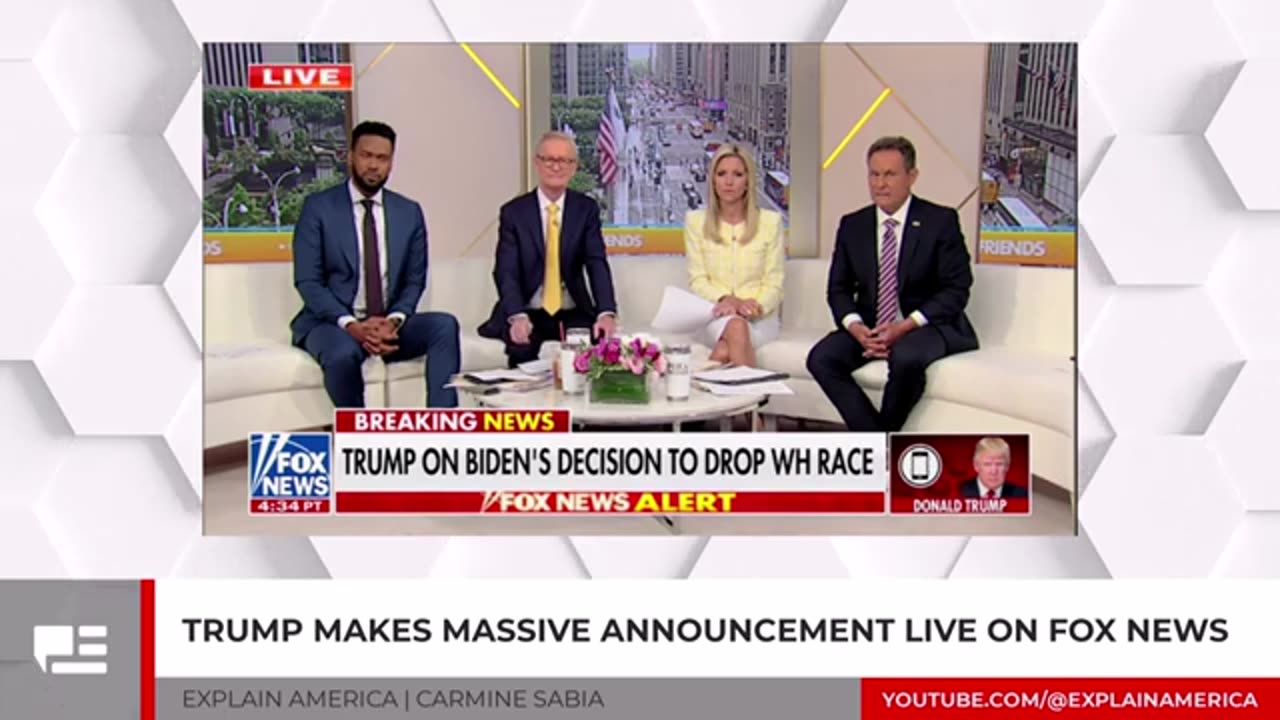 240728 Trump Makes Massive Announcement Live On Fox News