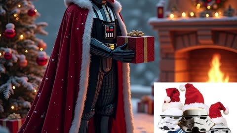 Darth Vader and the Stormtroopers - Christmas Don't Be Late