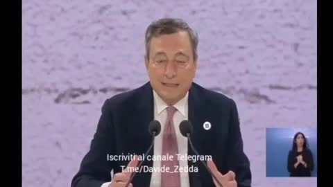 Draghi: “Abbiamo intensificato il legame tra finanza🤑e salute💊per prevenire nuove pandemie"🤷‍♀️🤦‍♂️