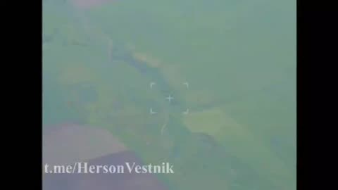 Russian Strikes Destroying Ukrainian MLRS In The Kherson Direction