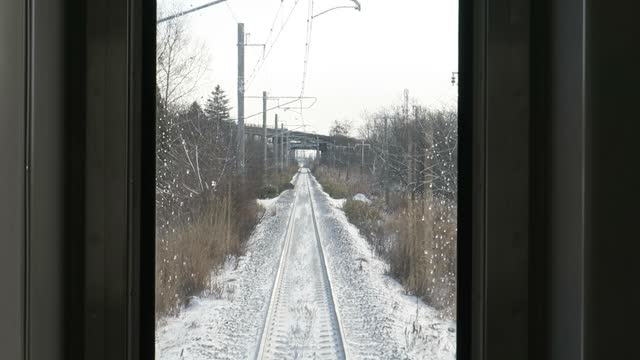 Cab view of the Hakodate Liner