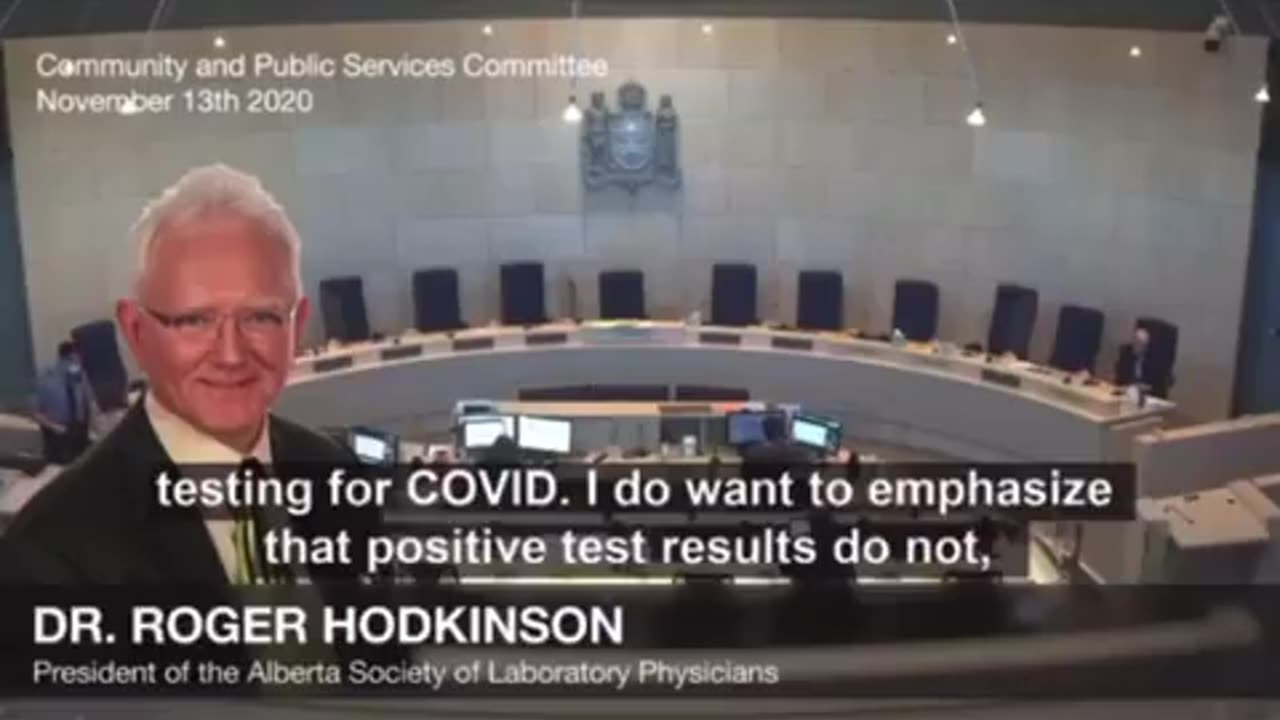 Dr Roger Hodkinson - covid and mask testimony from Nov 2020