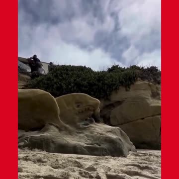 Illegals Storming A San Diego Beach