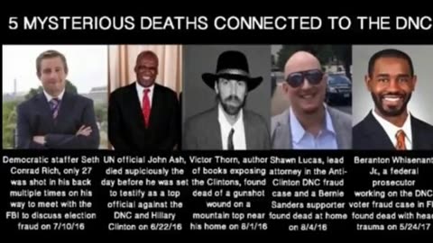 CLINTONED! - IT TAKES A FULL 10 MINUTES TO LIST ALL THE PEOPLE THEY HAD KILLED!