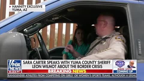 Sara Carter is on the border reporting